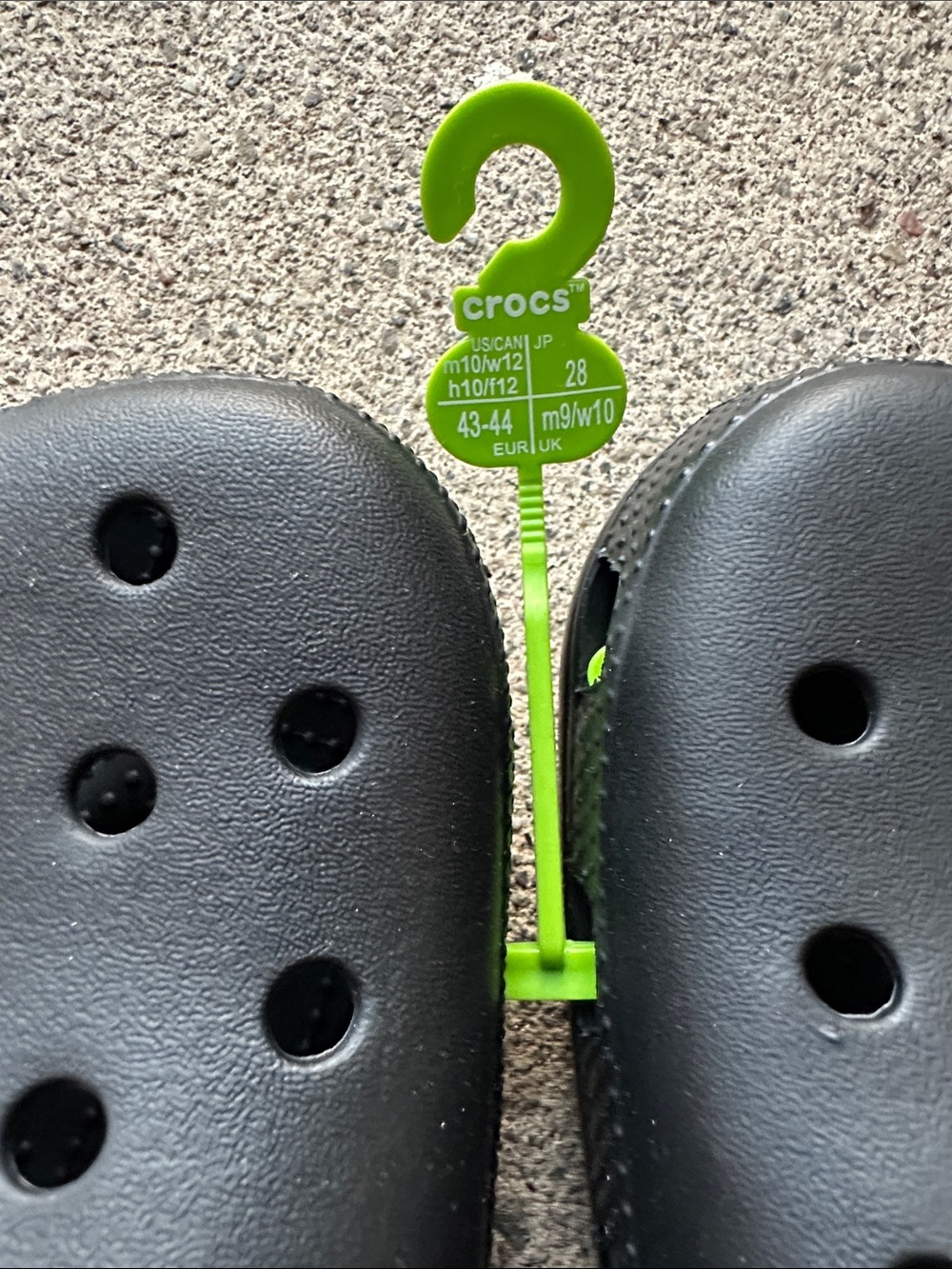 New adult Crocs black Classic Clogs - Black - Picture 3 of 5